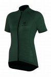 Damen Merino Radtrikot Malamute 2.0 SS Dunkler Wald