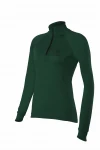Damen Merino Outdoor Shirt Malamute 2.0 LS Dunkler Wald