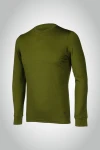 Merino Langarmshirt Burek LS  Pistazie