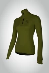 Damen Merino Outdoor Shirt Malamute 2.0 LS Pistazie