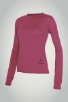 Damen Merino Langarmshirt Burek LS Feldrose