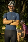 Merino Radtrikot Husky 2.0 SS Tiefseeblau