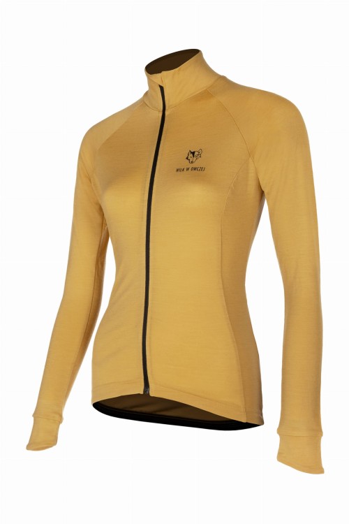 damska-koszulka-rowerowa-merino-Malamute-2.0-LS-miodowy1-wilk-w-owczej.jpg