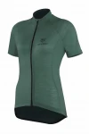 Damen Merino Radtrikot Malamute 2.0 SS Baltisches Grün