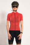 Damen Merino Radtrikot Husky 2.0 SS Pfirsich