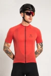 Merino Radtrikot Husky 2.0 SS Pfirsich